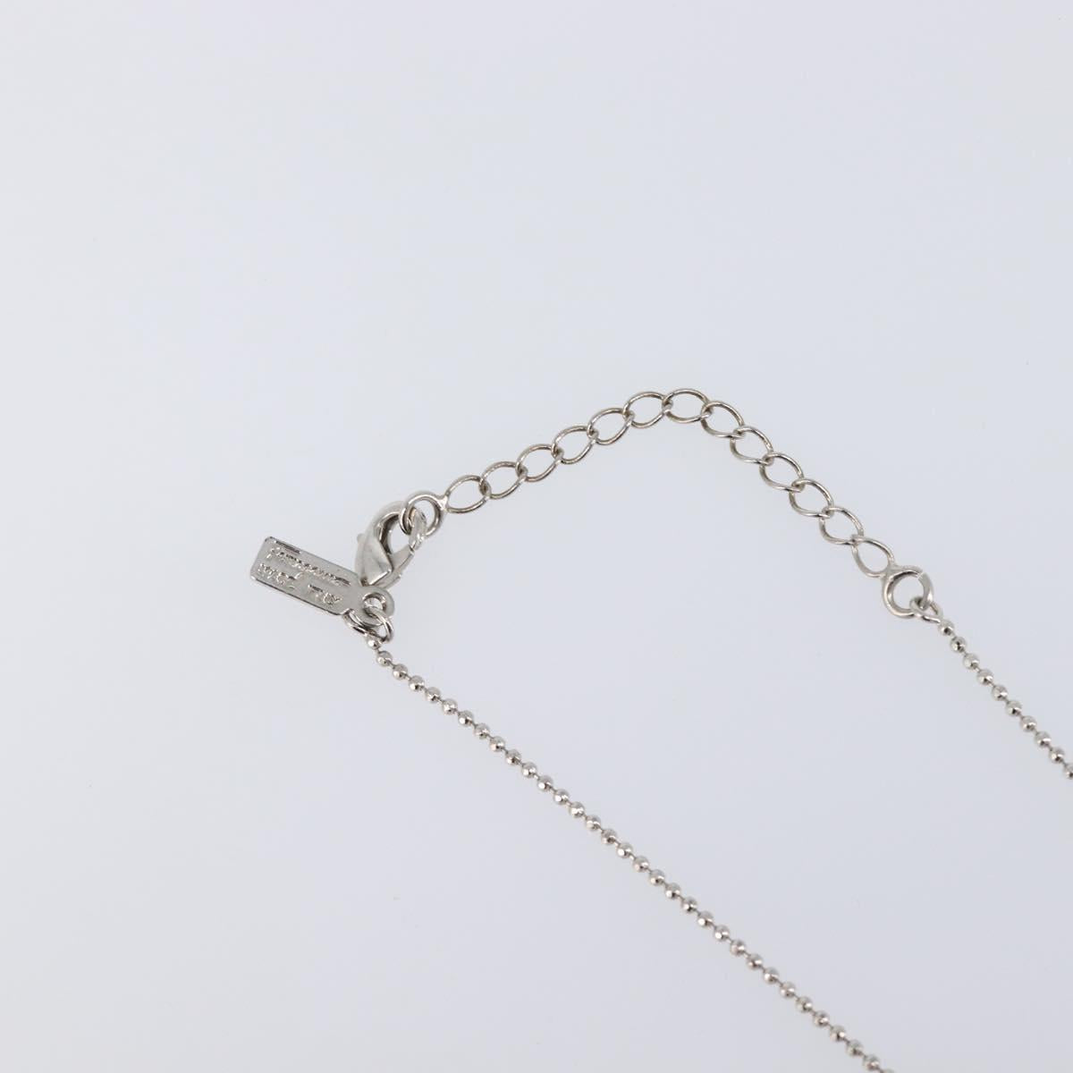 Salvatore Ferragamo Givenchy Saint Laurent Celine Necklace 5 Set Auth SW2872
