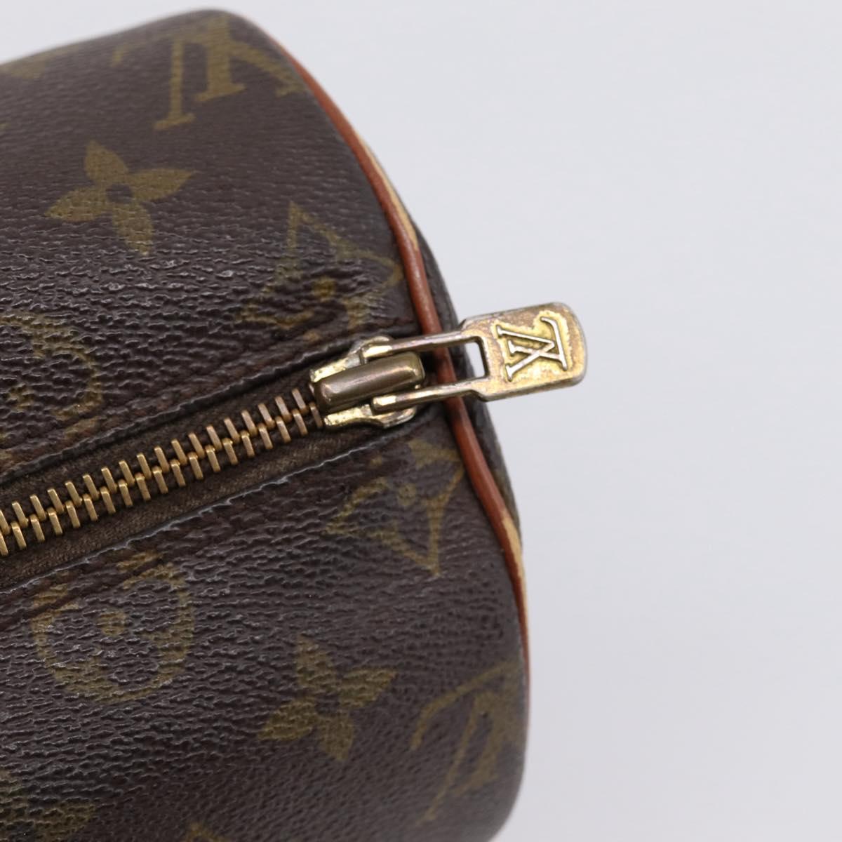 LOUIS VUITTON Monogram Papillon 26 Hand Bag Vintage M51366 LV Auth SW2887