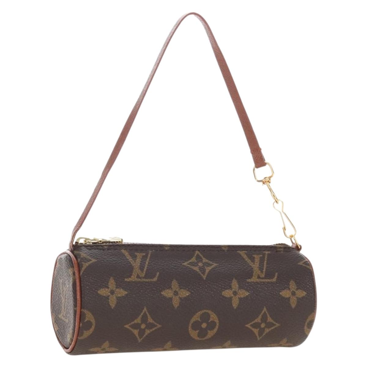 LOUIS VUITTON Monogram Papillon Pouch Pouch LV Auth SW2888V