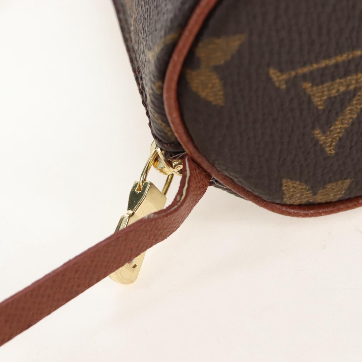 LOUIS VUITTON Monogram Papillon Pouch Pouch LV Auth SW2888V