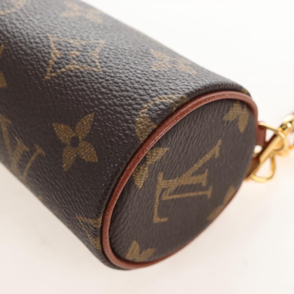 LOUIS VUITTON Monogram Papillon Pouch Pouch LV Auth SW2888V