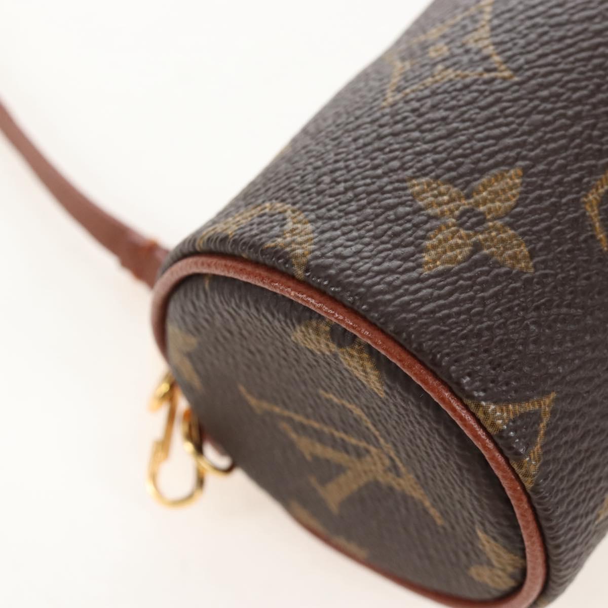 LOUIS VUITTON Monogram Papillon Pouch Pouch LV Auth SW2888V