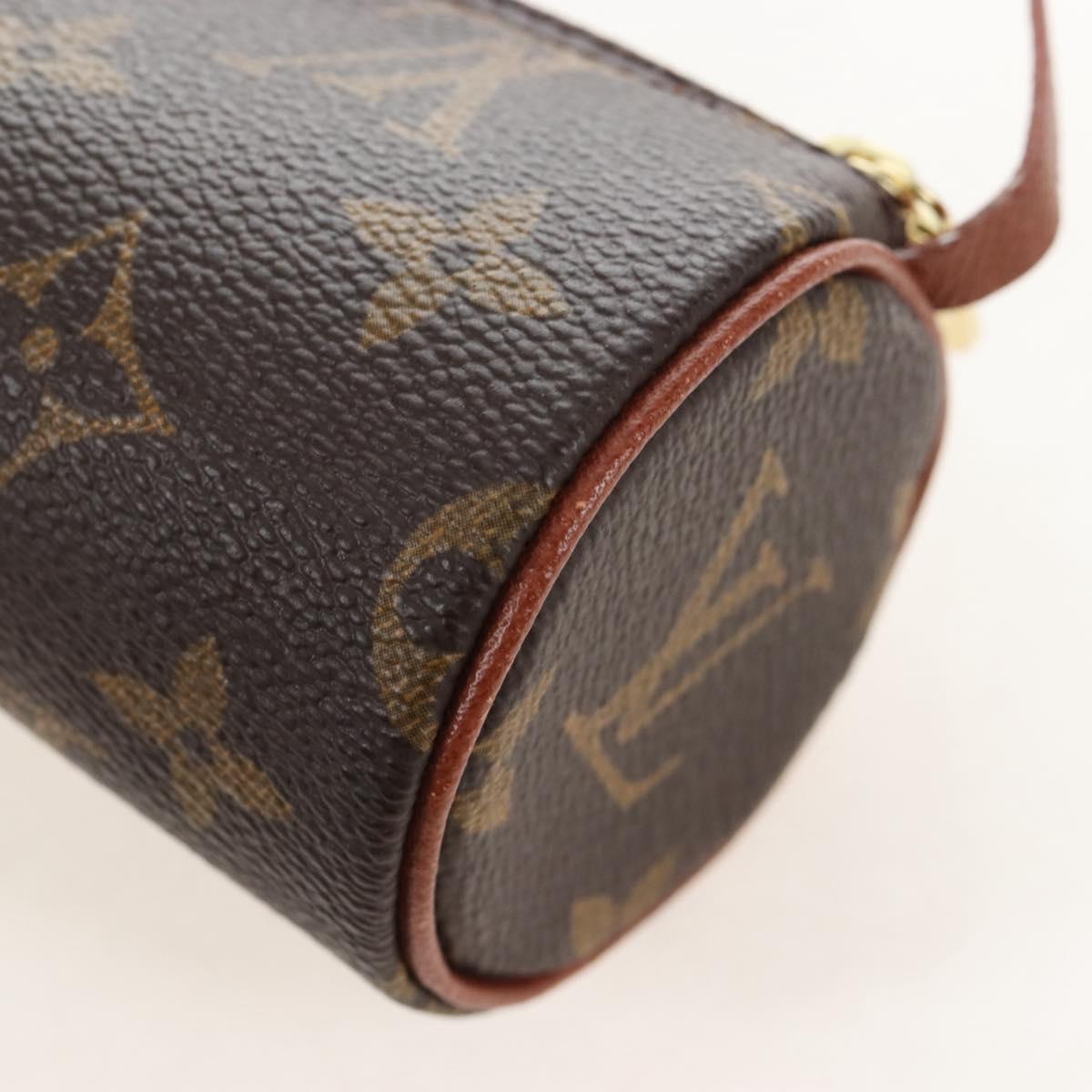 LOUIS VUITTON Monogram Papillon Pouch Pouch LV Auth SW2888V