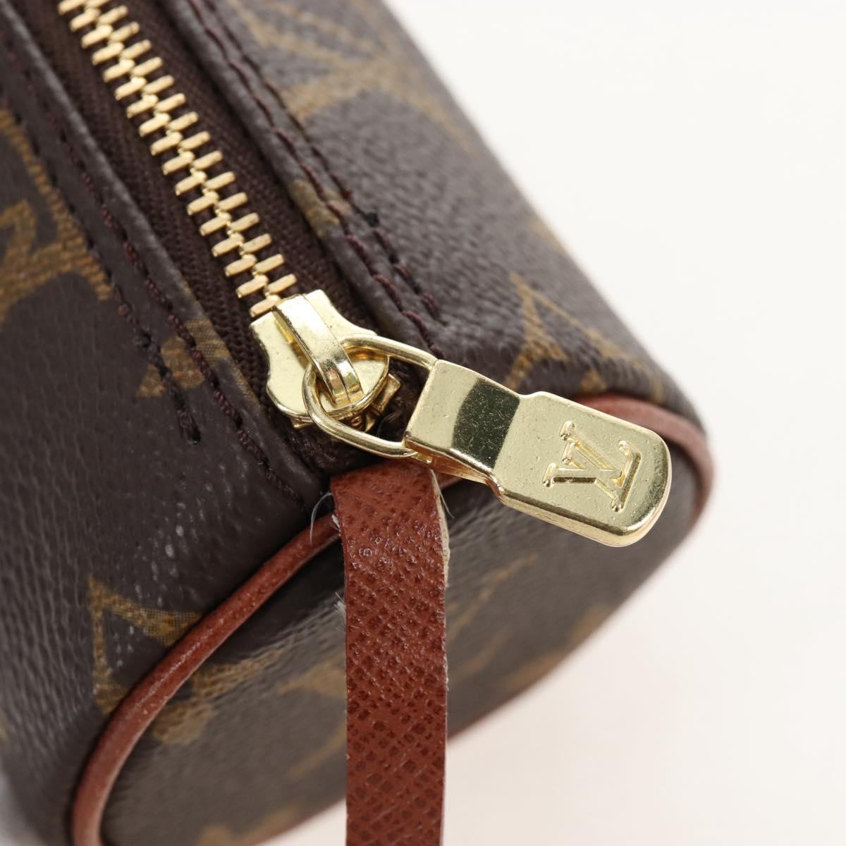 LOUIS VUITTON Monogram Papillon Pouch Pouch LV Auth SW2888V