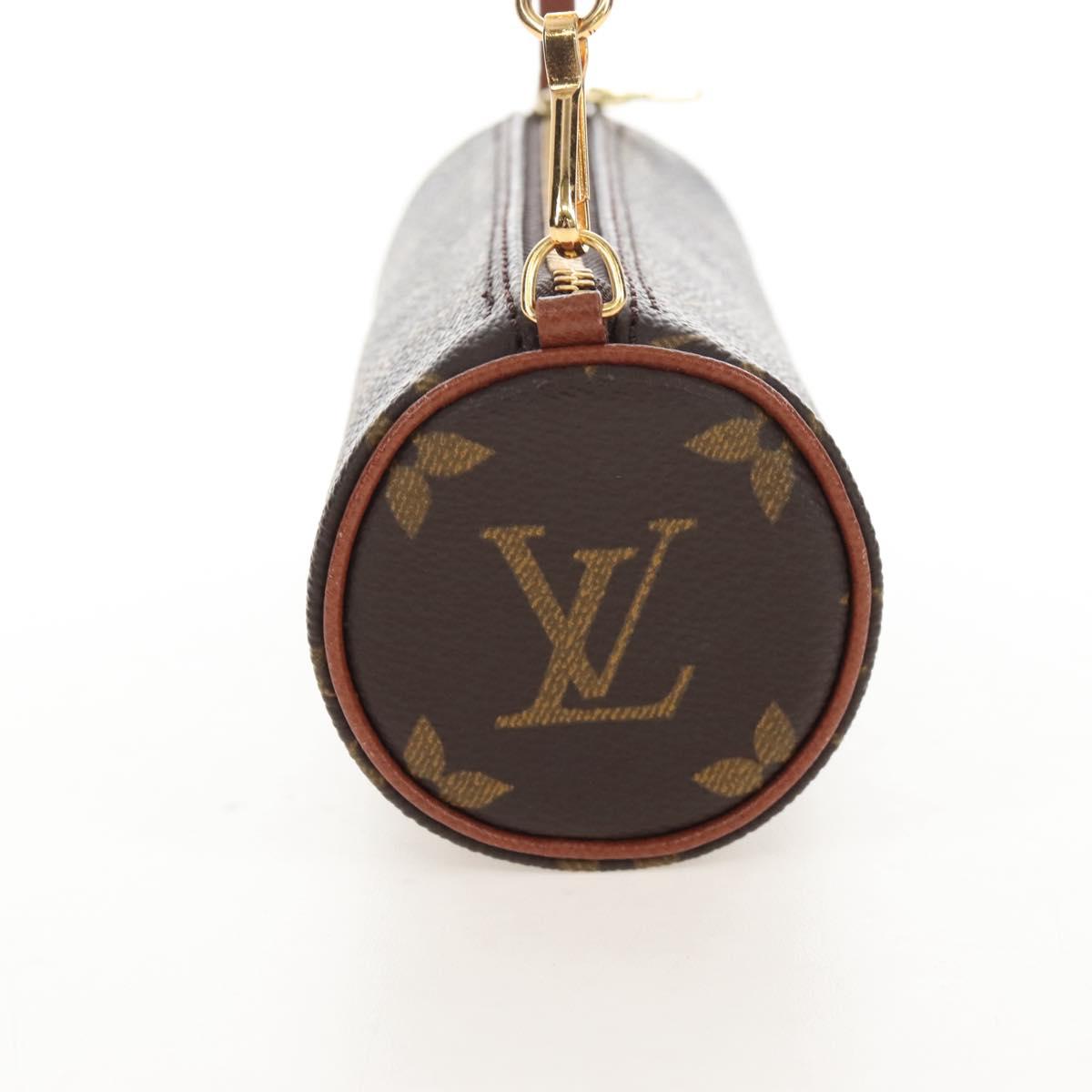 LOUIS VUITTON Monogram Papillon Pouch Pouch LV Auth SW2888V