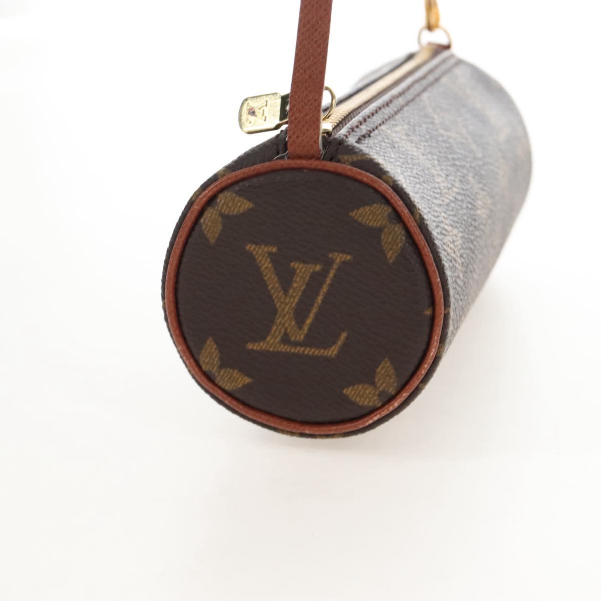 LOUIS VUITTON Monogram Papillon Pouch Pouch LV Auth SW2888V