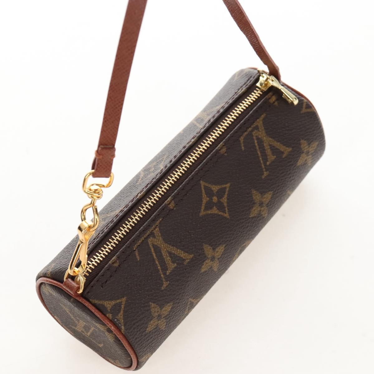 LOUIS VUITTON Monogram Papillon Pouch Pouch LV Auth SW2888V