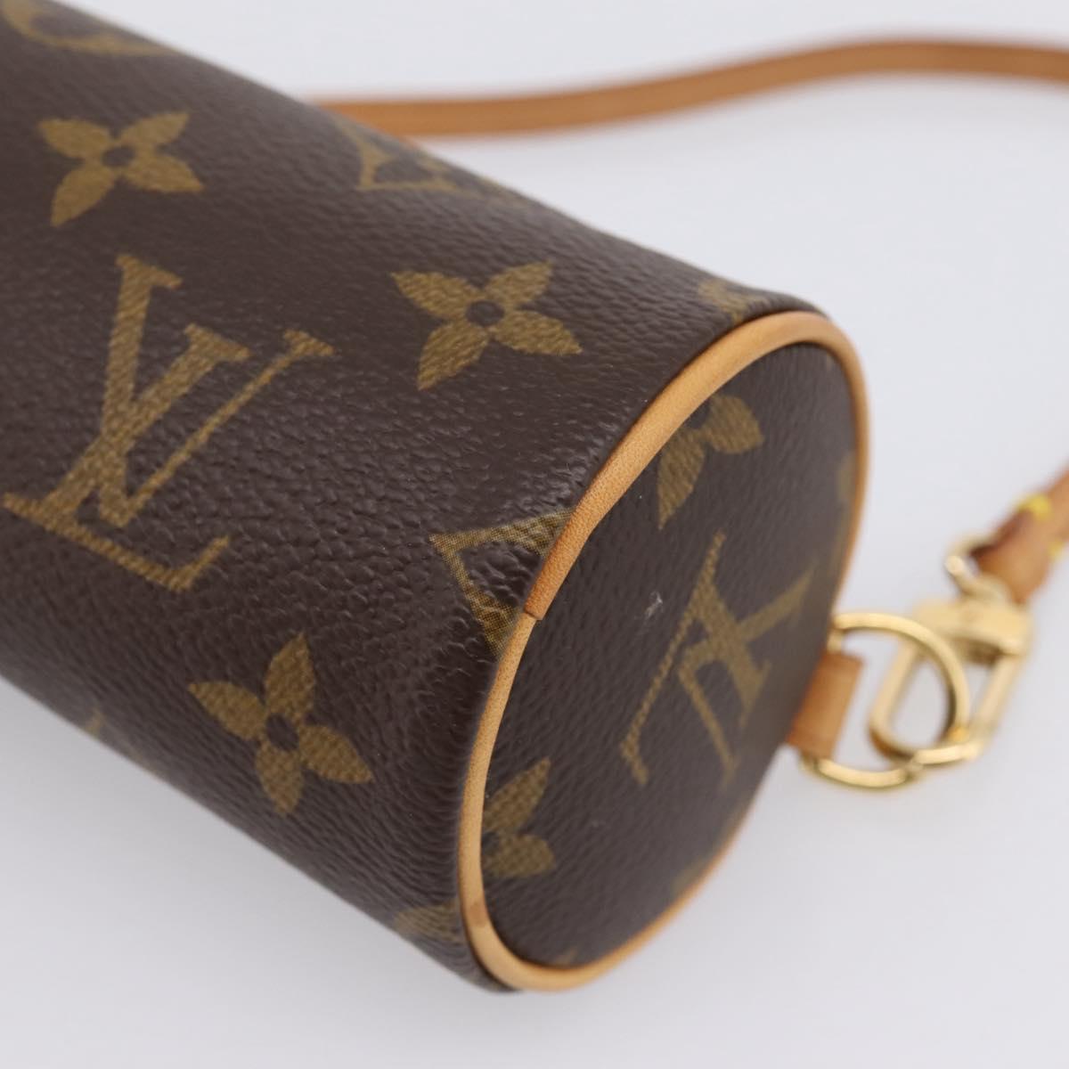 LOUIS VUITTON Monogram Papillon Pouch Pouch LV Auth SW2891V