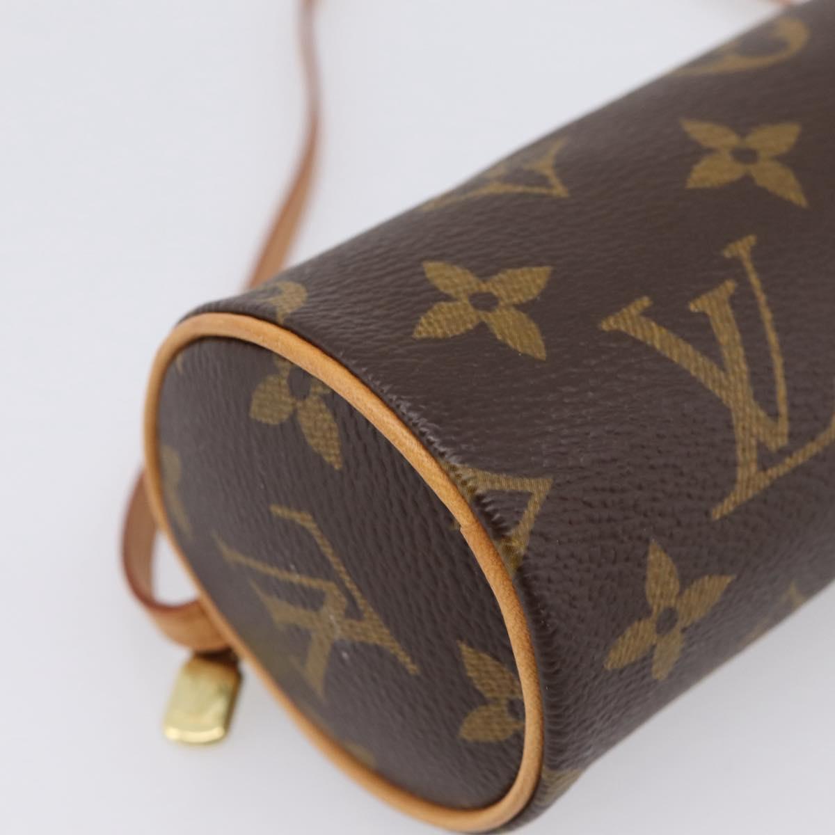 LOUIS VUITTON Monogram Papillon Pouch Pouch LV Auth SW2891V