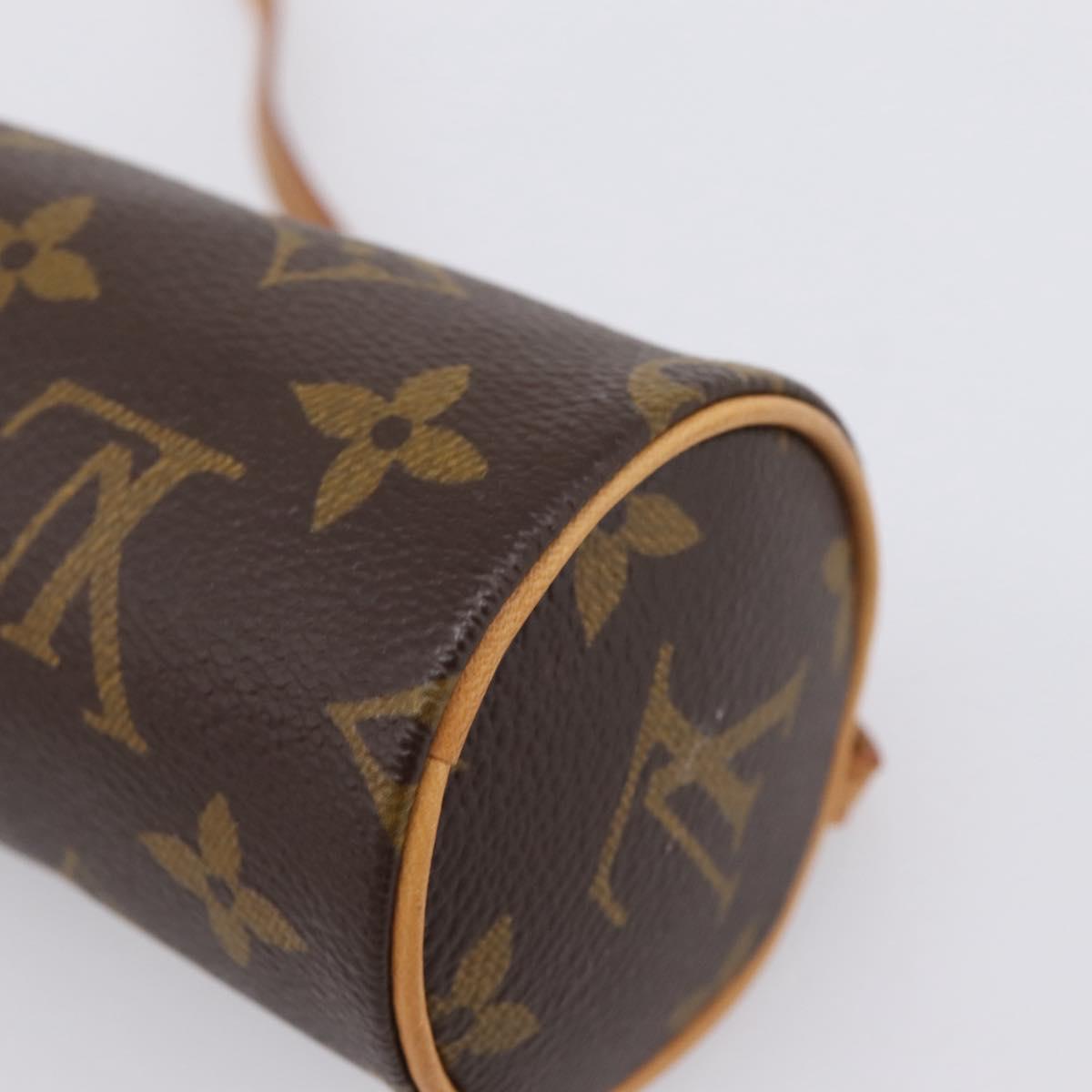 LOUIS VUITTON Monogram Papillon Pouch Pouch LV Auth SW2891V