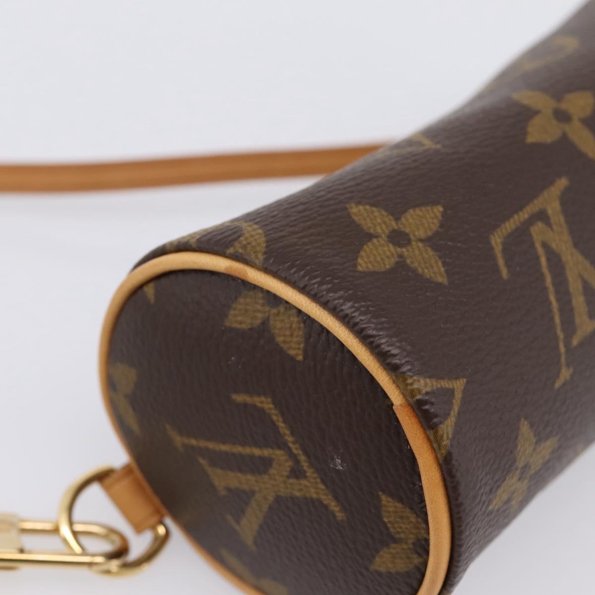 LOUIS VUITTON Monogram Papillon Pouch Pouch LV Auth SW2891V