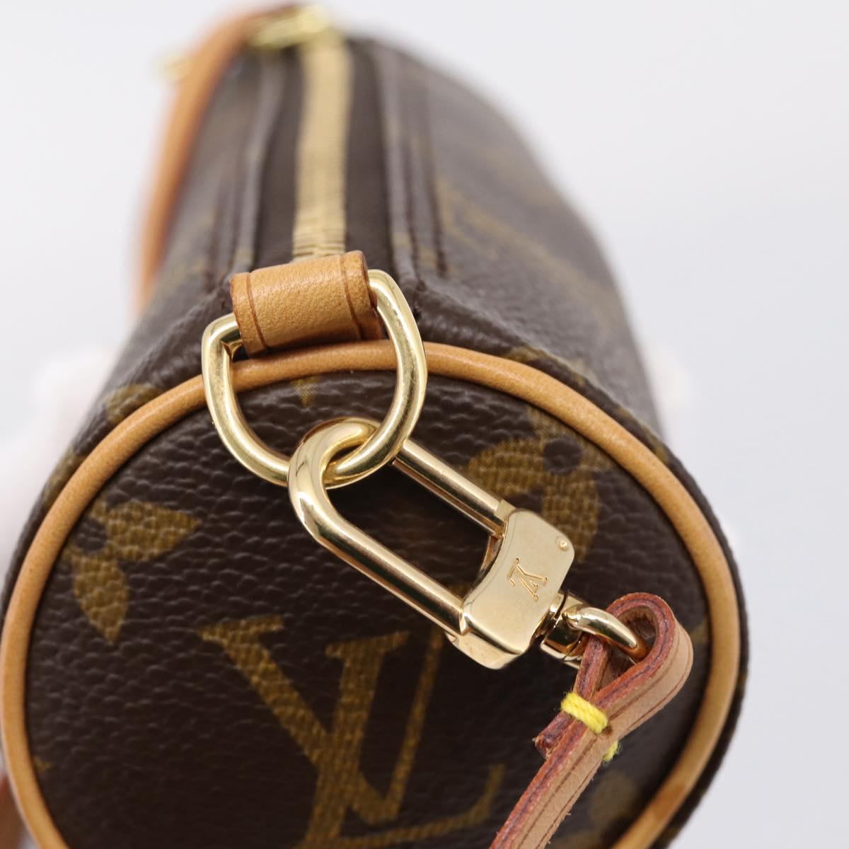 LOUIS VUITTON Monogram Papillon Pouch Pouch LV Auth SW2891V