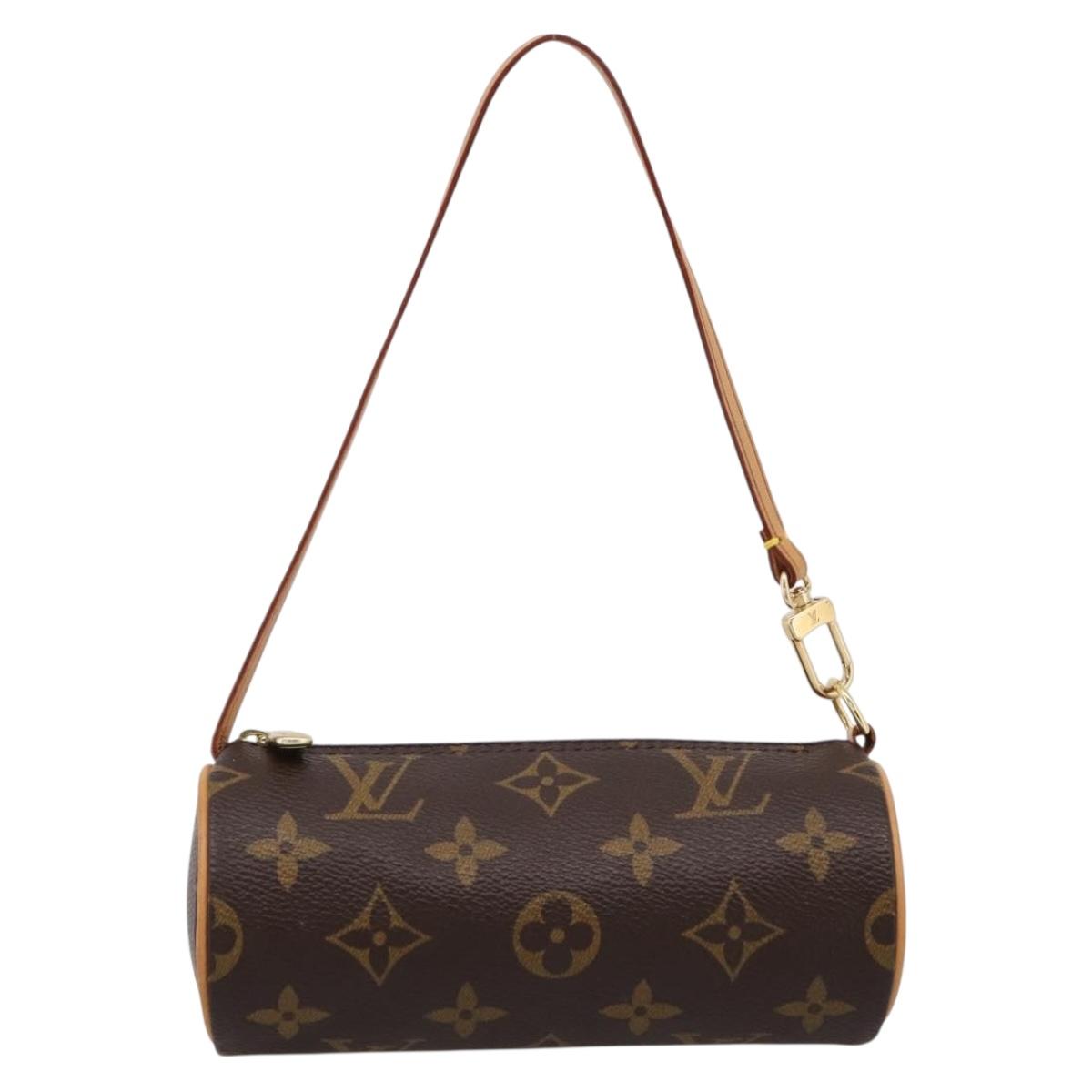 LOUIS VUITTON Monogram Papillon Pouch Pouch LV Auth SW2891V