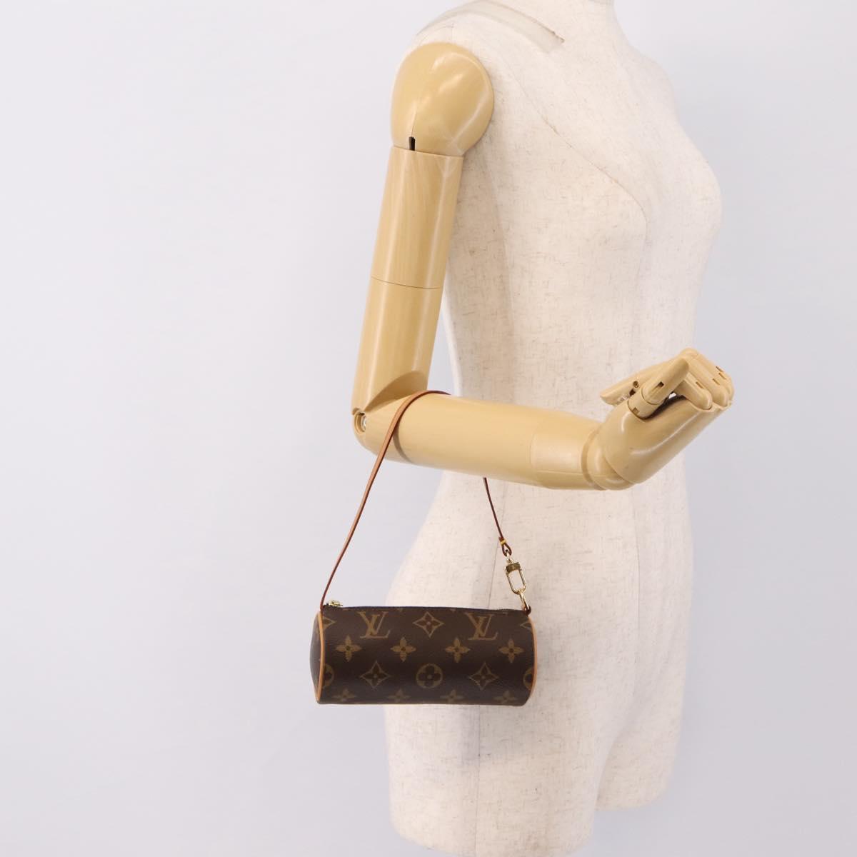 LOUIS VUITTON Monogram Papillon Pouch Pouch LV Auth SW2891V