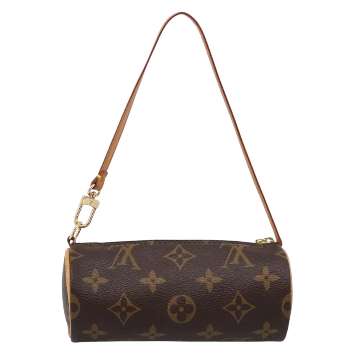 LOUIS VUITTON Monogram Papillon Pouch Pouch LV Auth SW2891V