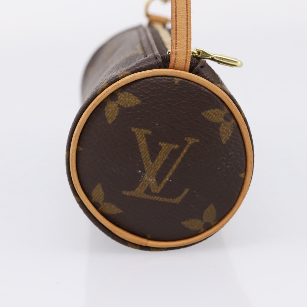 LOUIS VUITTON Monogram Papillon Pouch Pouch LV Auth SW2891V