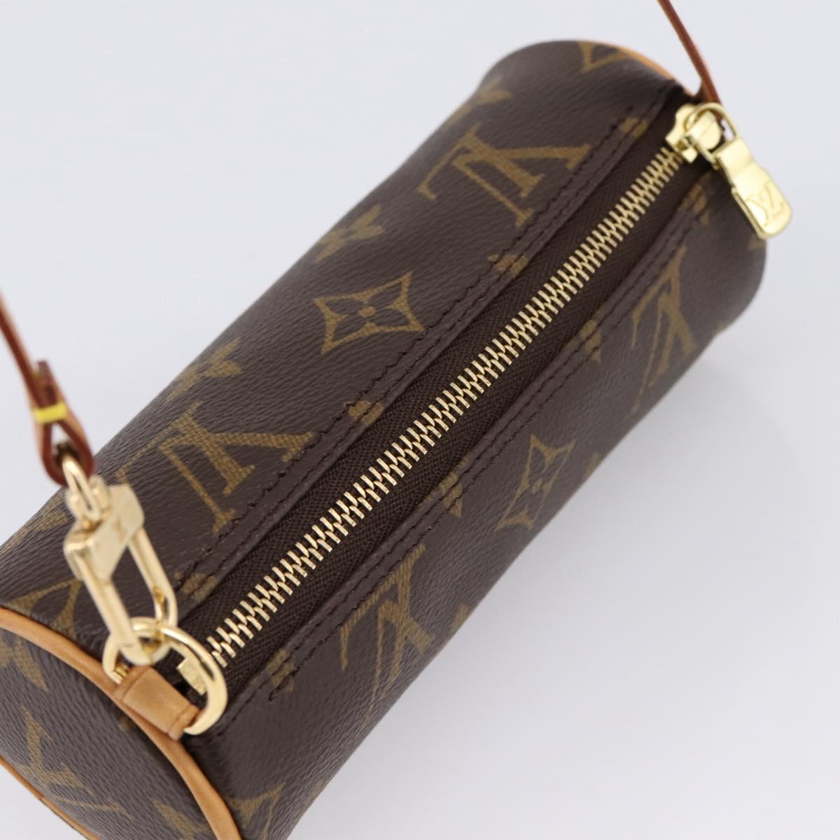 LOUIS VUITTON Monogram Papillon Pouch Pouch LV Auth SW2891V