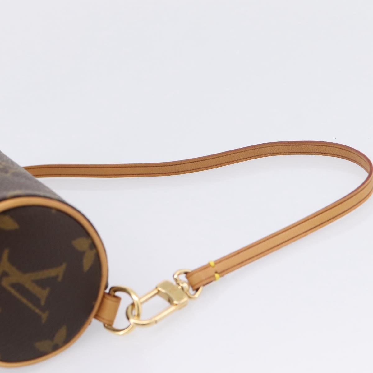 LOUIS VUITTON Monogram Papillon Pouch Pouch LV Auth SW2891V