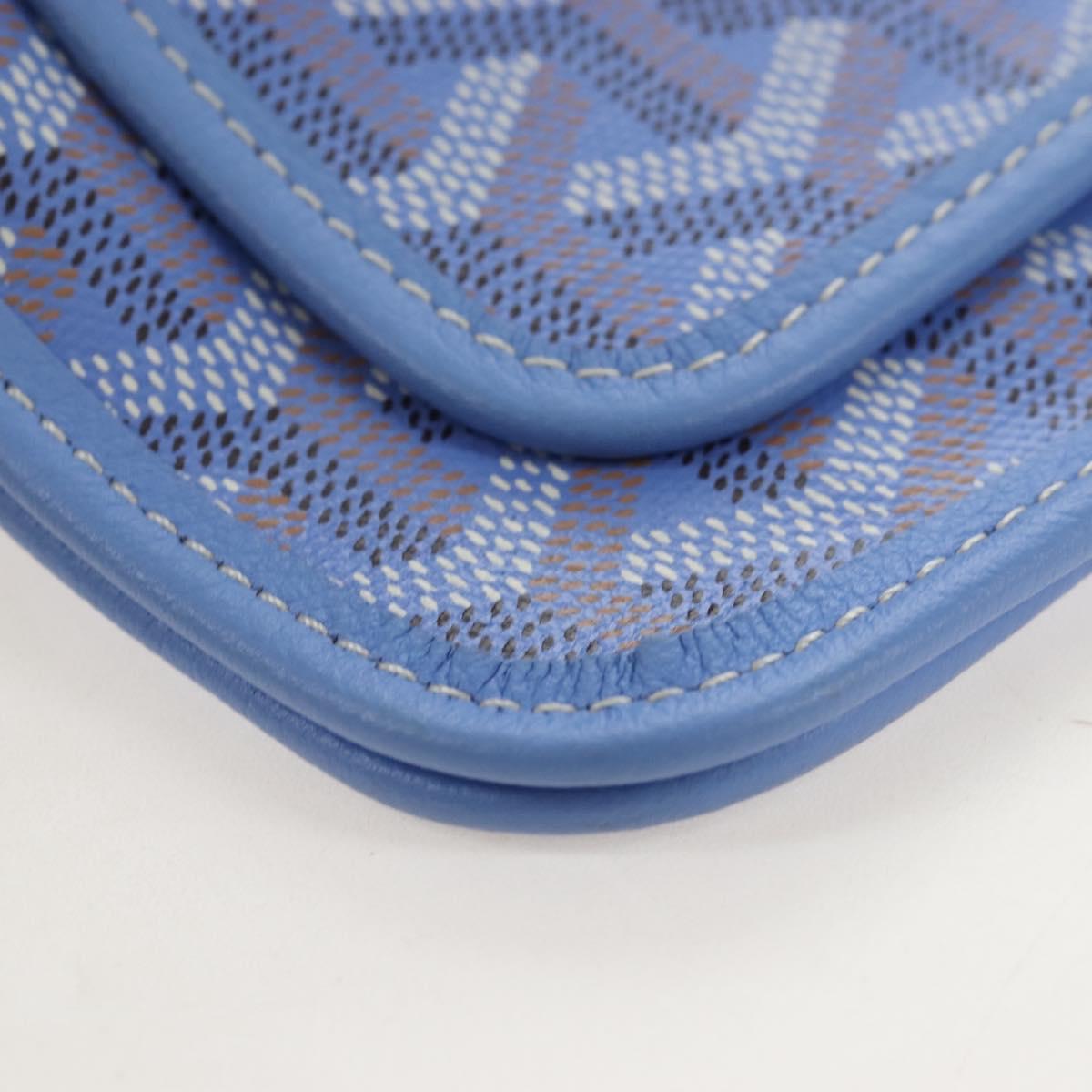 Goyard Herringbone Plumet Pouch Wallet Limited Color of 2025 Iris Auth SW2906SM