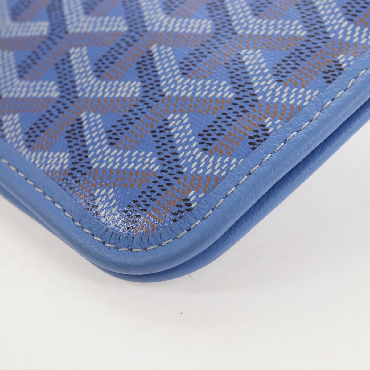 Goyard Herringbone Plumet Pouch Wallet Limited Color of 2025 Iris Auth SW2906SM