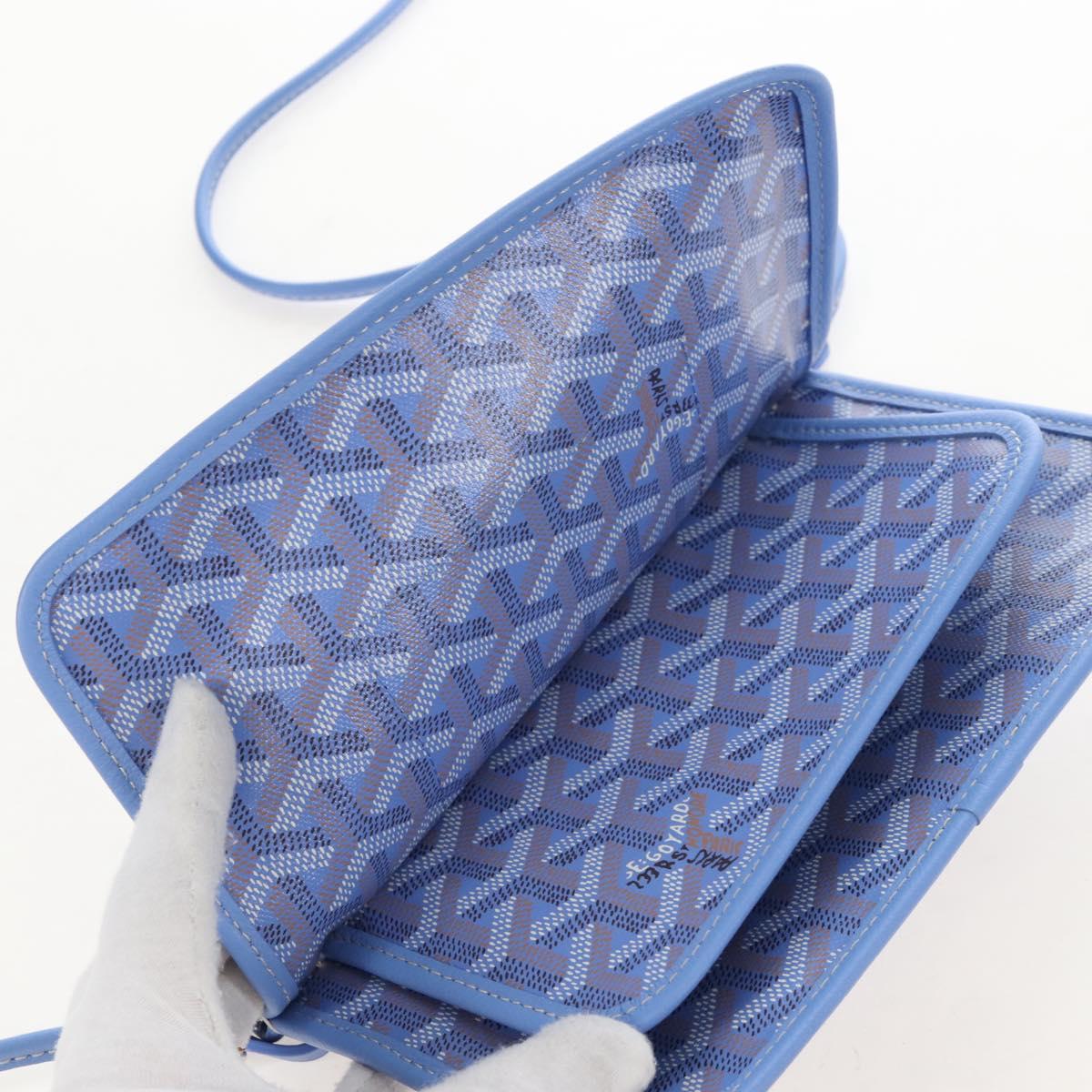 Goyard Herringbone Plumet Pouch Wallet Limited Color of 2025 Iris Auth SW2906SM
