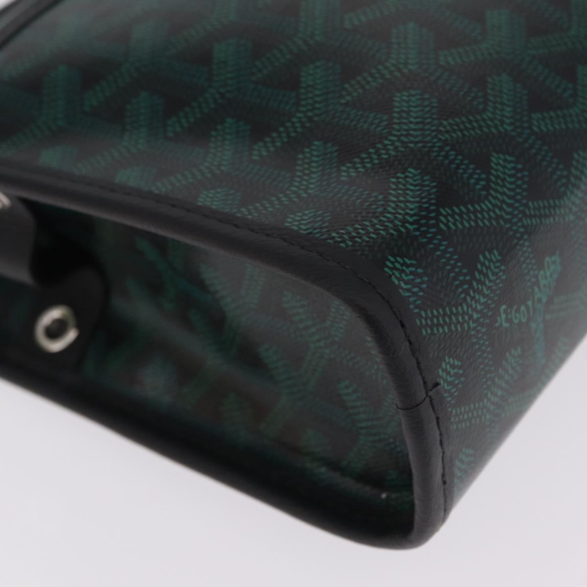 Goyard Herringbone Juvans MM Bag Limited Color of 2026 Evergreen Auth SW2909SM