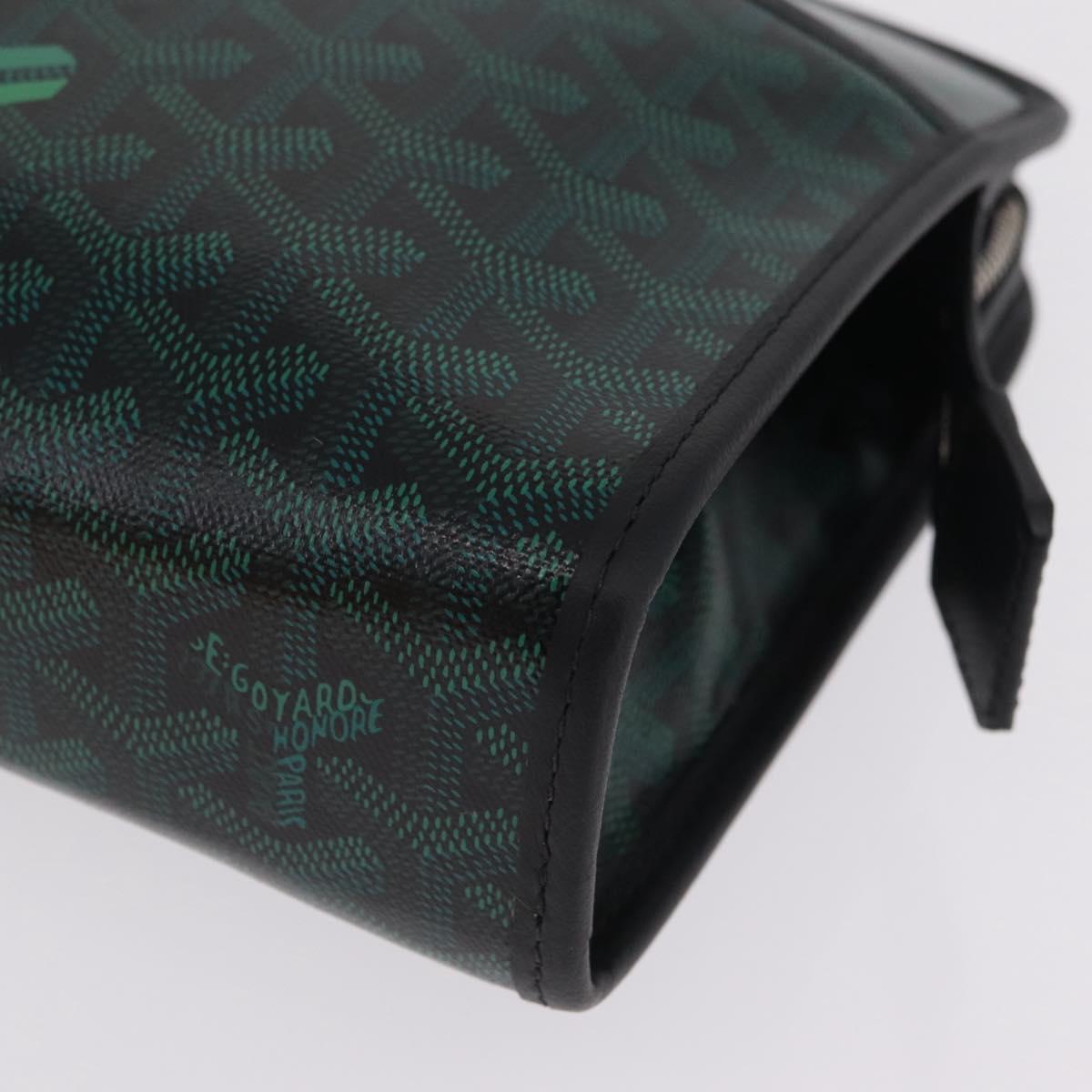 Goyard Herringbone Juvans MM Bag Limited Color of 2026 Evergreen Auth SW2909SM