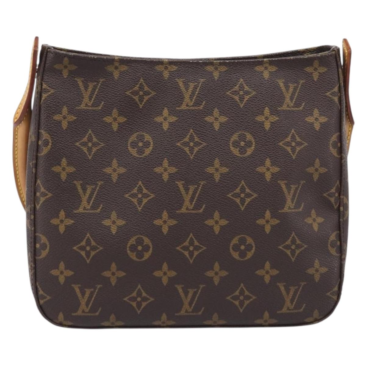 LOUIS VUITTON Monogram Looping MM Shoulder Bag M51146 LV Auth SW2914V