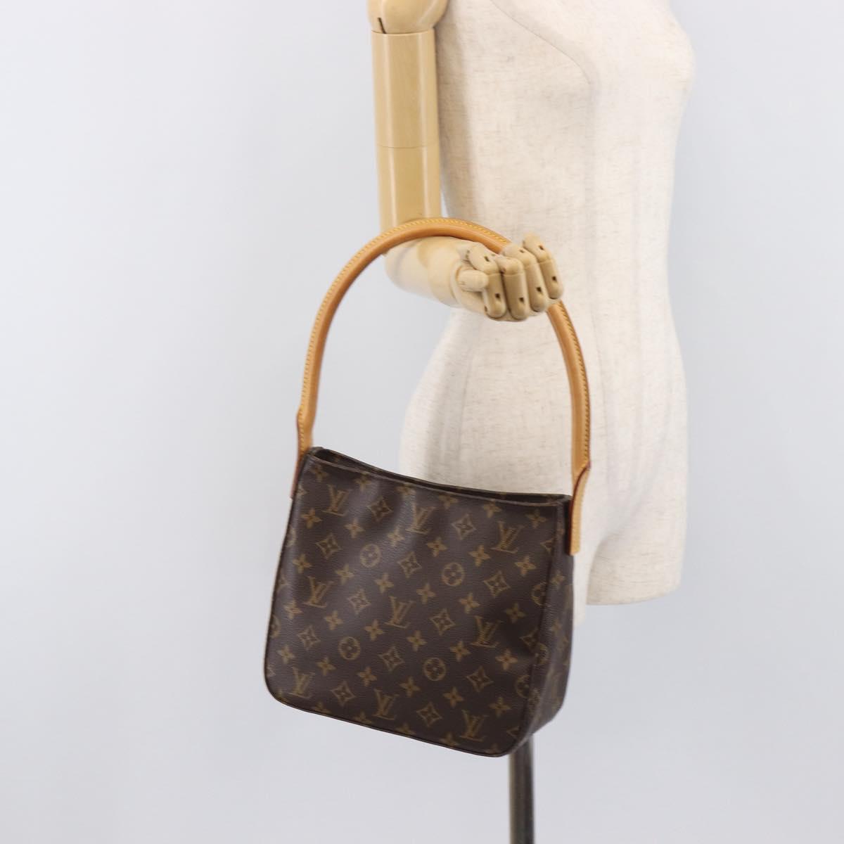 LOUIS VUITTON Monogram Looping MM Shoulder Bag M51146 LV Auth SW2914V