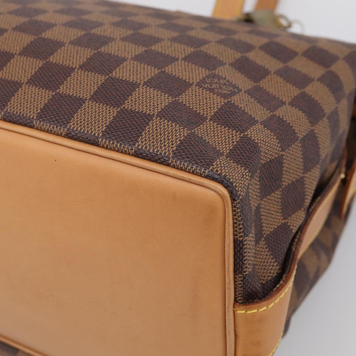 LOUIS VUITTON Damier Ebene Colombine Bag 100th anniversary N99037 Auth SW2915V