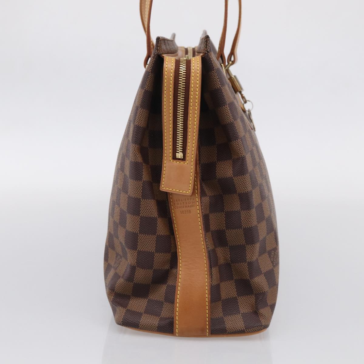 LOUIS VUITTON Damier Ebene Colombine Bag 100th anniversary N99037 Auth SW2915V