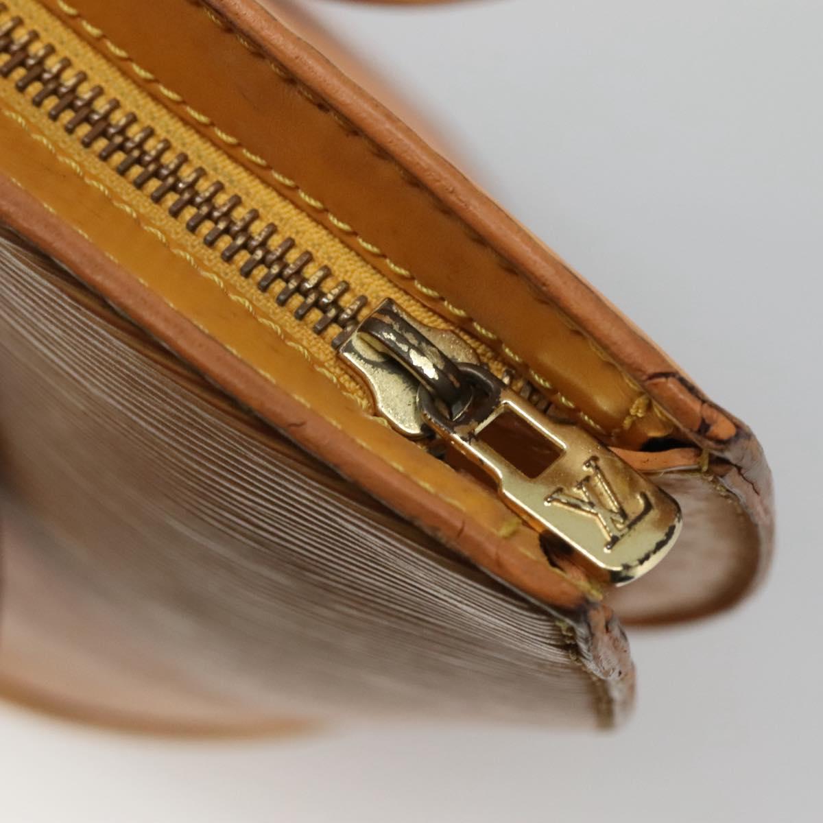LOUIS VUITTON Epi Saint Jacques Shopping Shoulder Bag Yellow M52269 Auth sw321