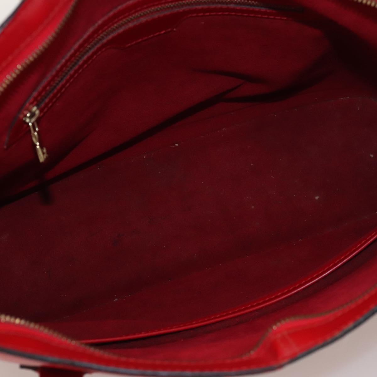 LOUIS VUITTON Epi Lussac Shoulder Bag Red M52287 LV Auth sw322