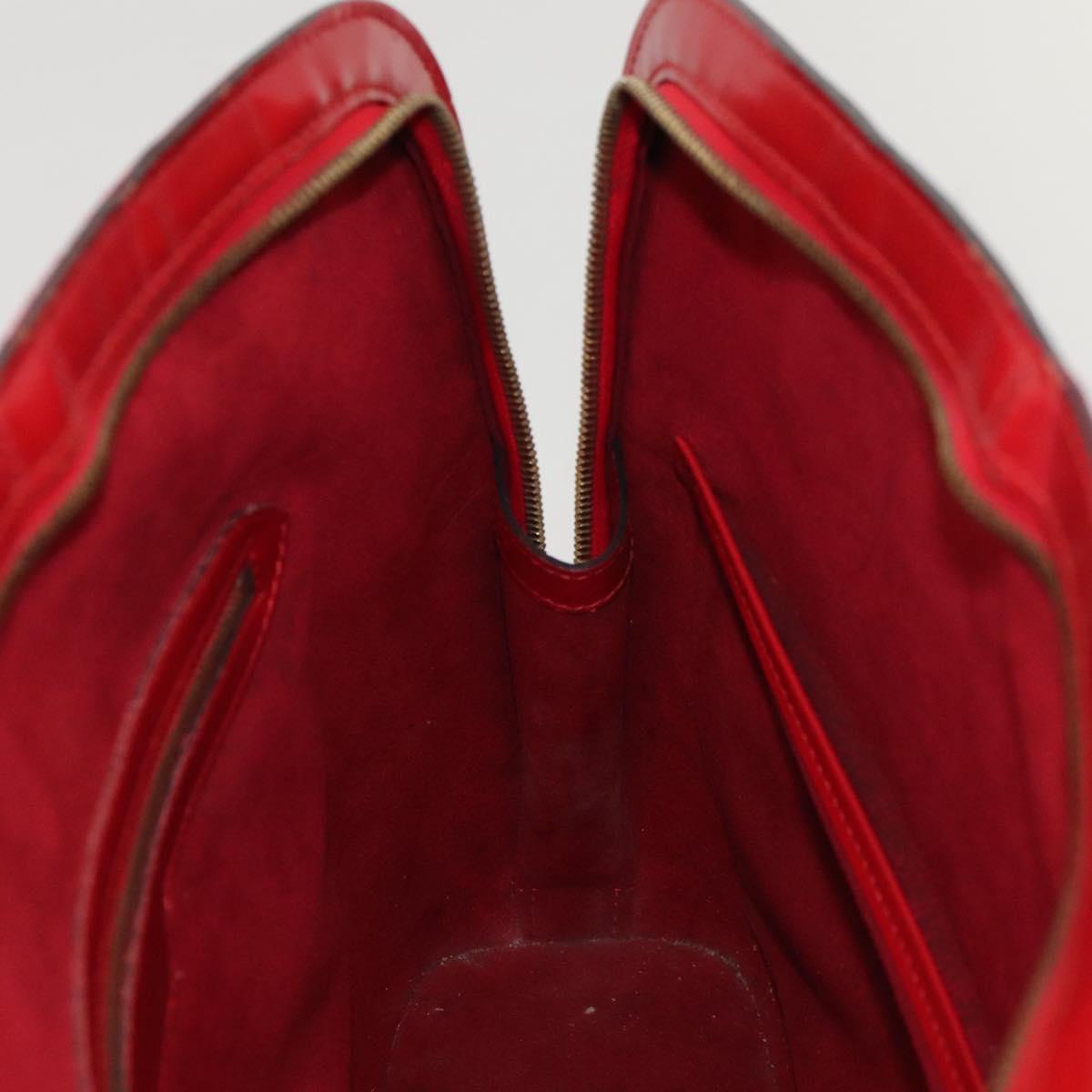 LOUIS VUITTON Epi Lussac Shoulder Bag Red M52287 LV Auth sw322