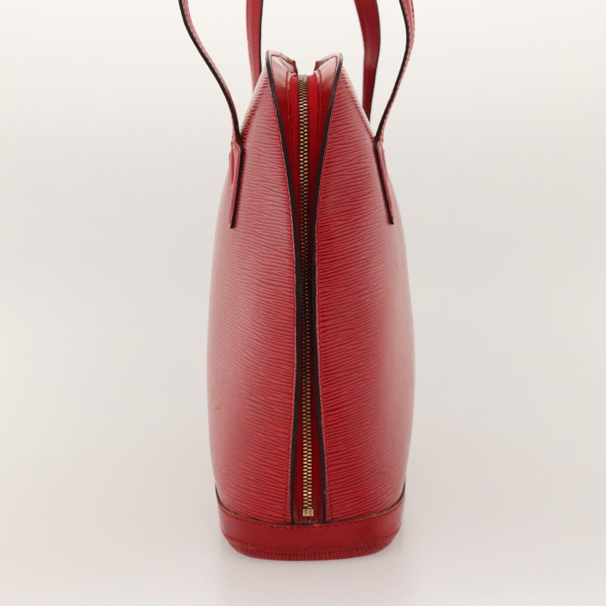 LOUIS VUITTON Epi Lussac Shoulder Bag Red M52287 LV Auth sw322