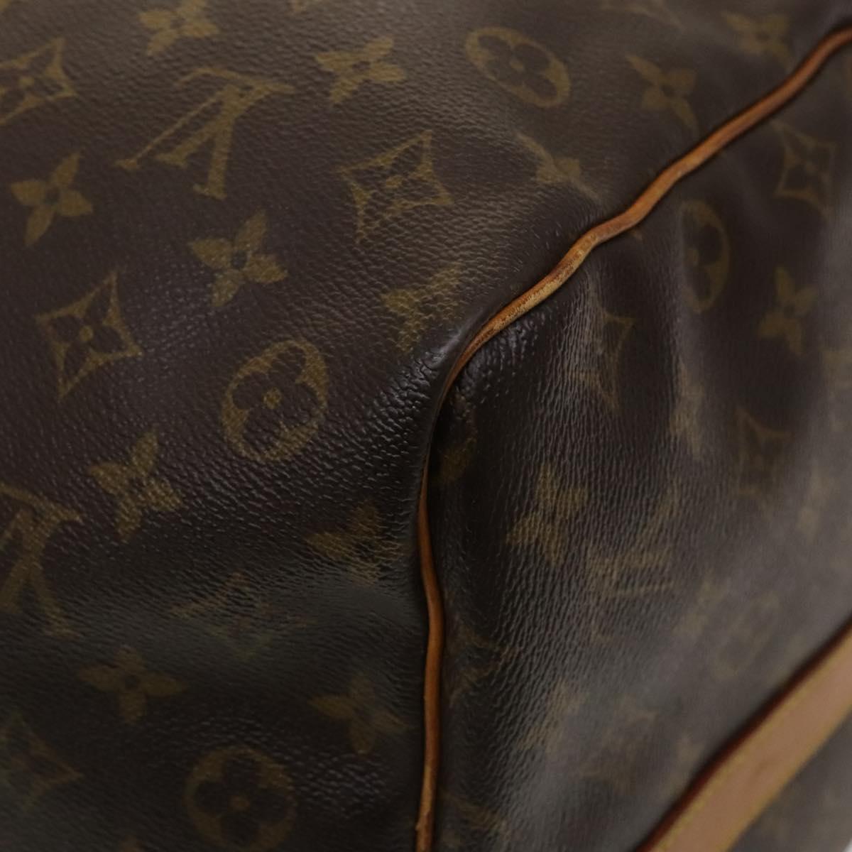 LOUIS VUITTON Monogram Keepall Bandouliere 60 Boston Bag M41412 LV Auth sw329