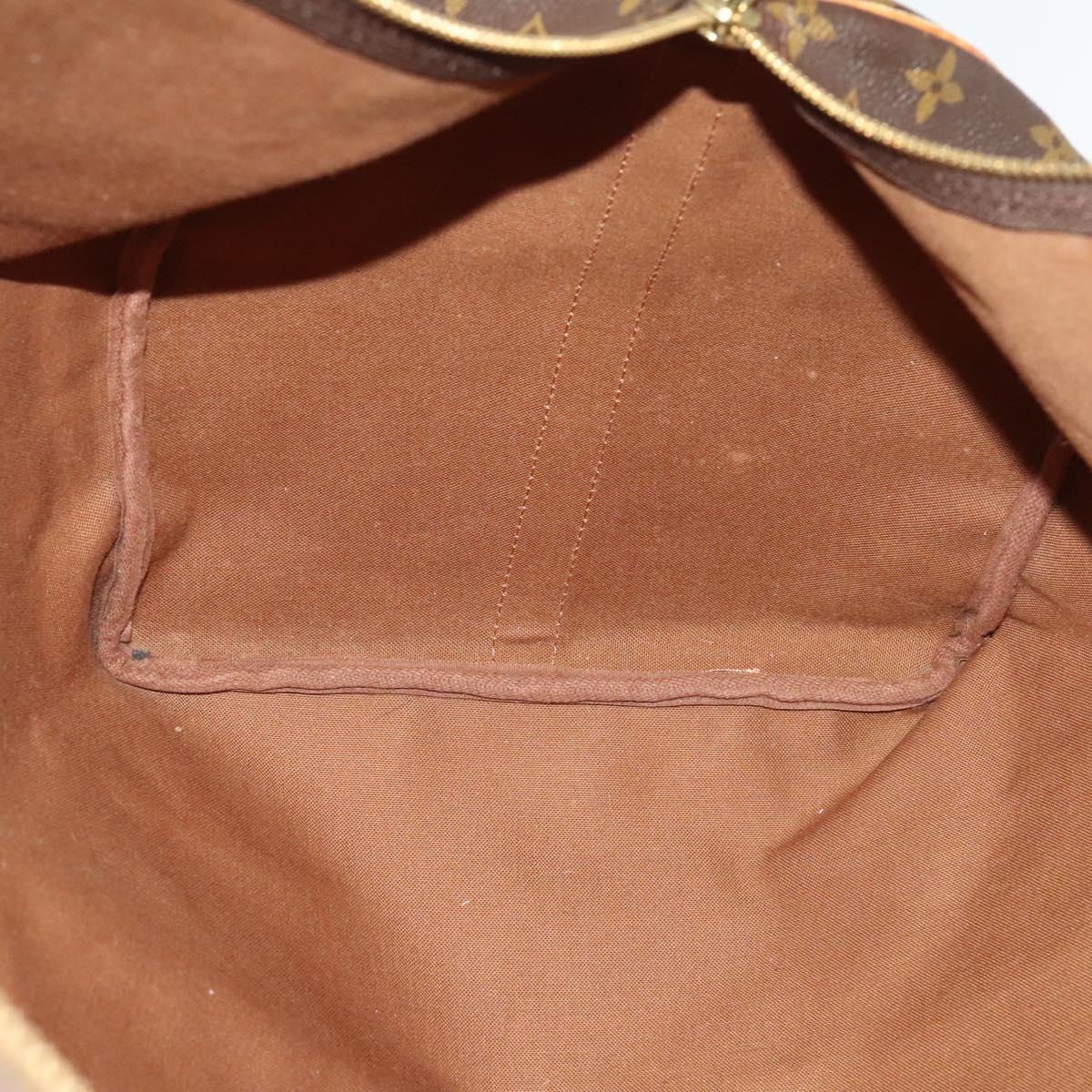 LOUIS VUITTON Monogram Keepall Bandouliere 60 Boston Bag M41412 LV Auth sw329