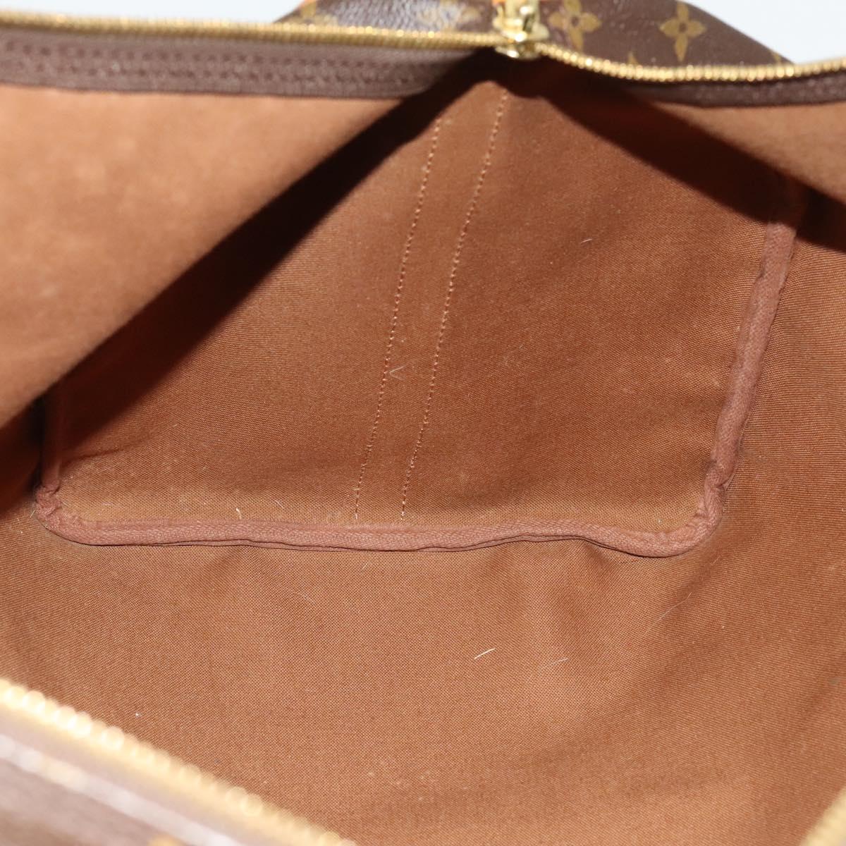 LOUIS VUITTON Monogram Keepall Bandouliere 60 Boston Bag M41412 LV Auth sw329