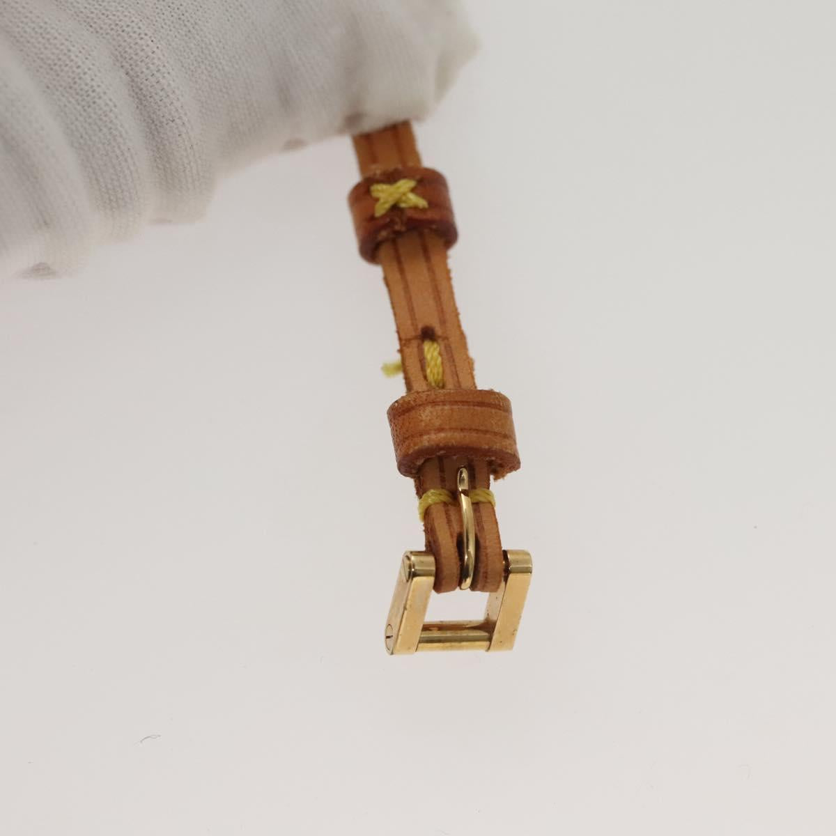 LOUIS VUITTON Monogram Vernis Green Cigarette Case Beige M91048 LV Auth sw408