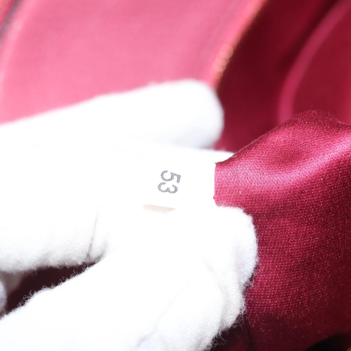 Miu Miu Hand Bag Leather 2way Pink Gold Auth sw499