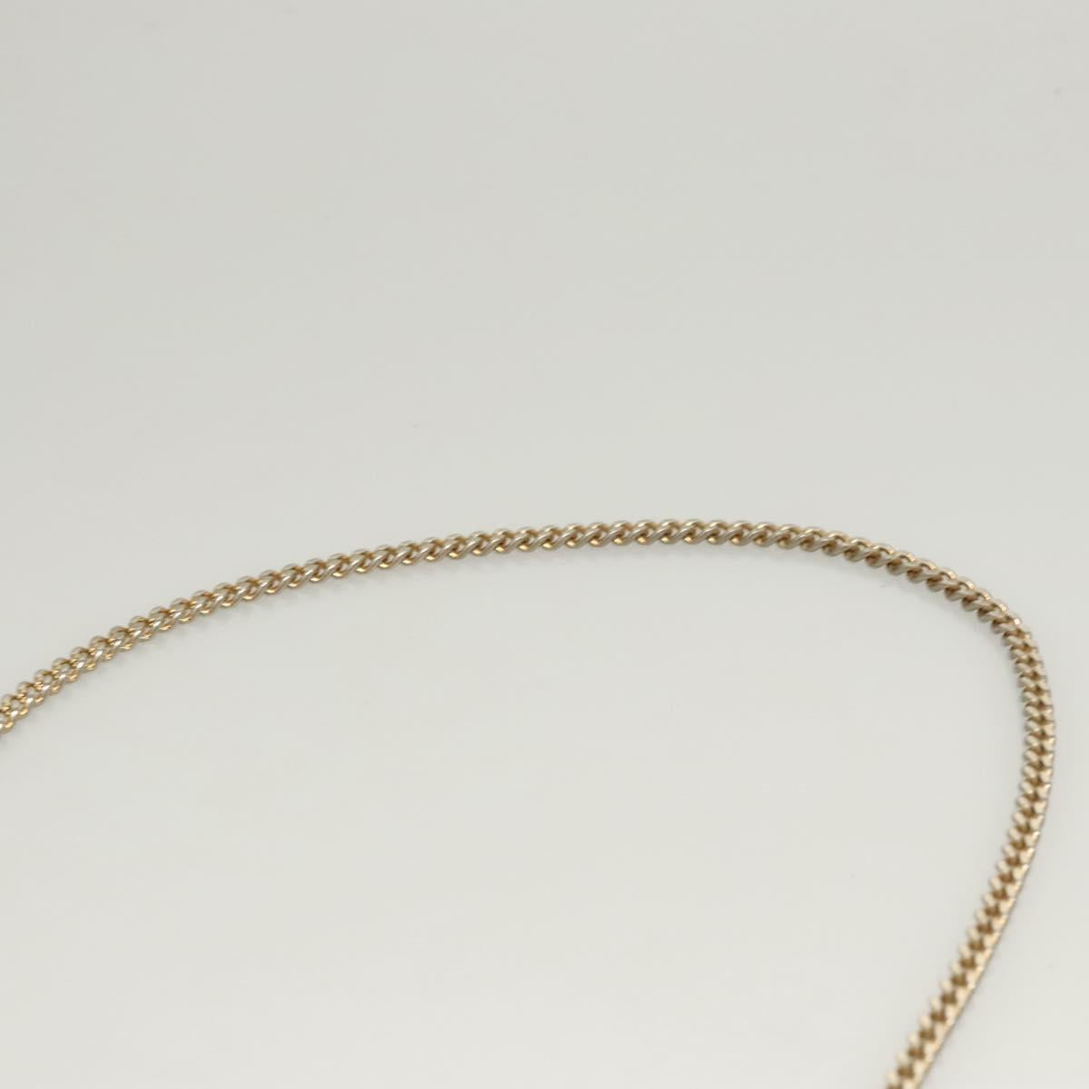 Christian Dior Honeycomb Canvas Chain Shoulder Bag PVC Leather Beige Auth sw505