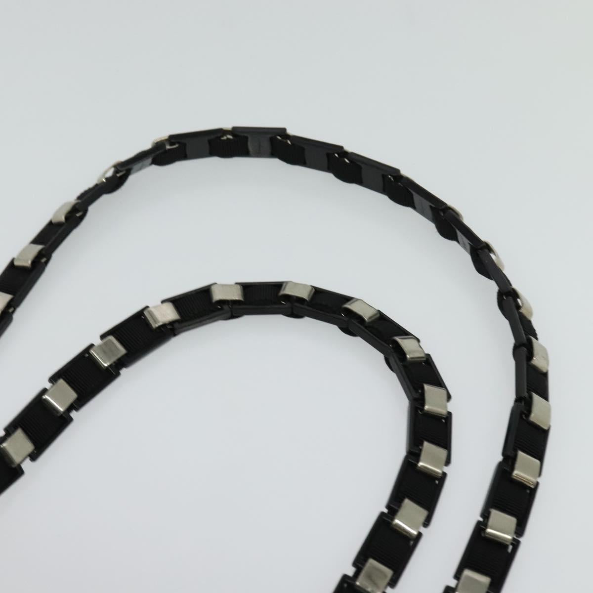 Salvatore Ferragamo Vala Chain Backpack Canvas Black Auth sw532