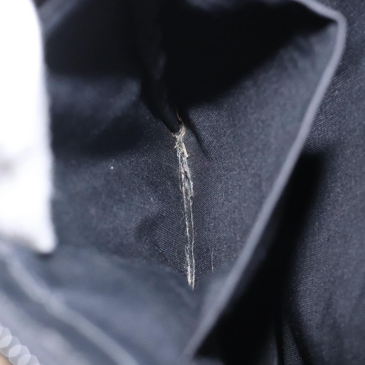 BURBERRY Nova Check Shoulder Bag Canvas Beige Gold Auth sw534