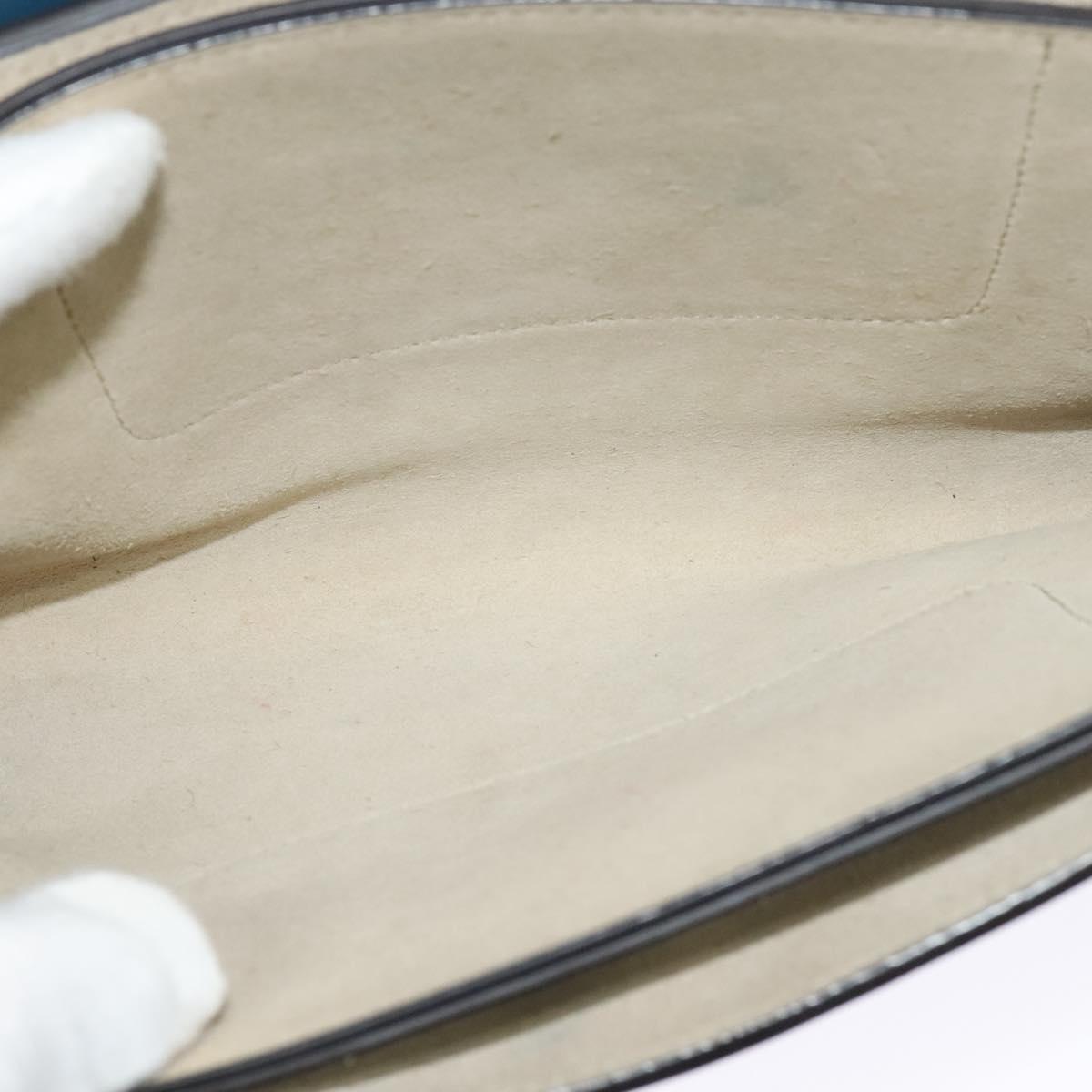 Chloe Fay Shoulder Bag Suede Leather Turquoise Blue Auth sw535