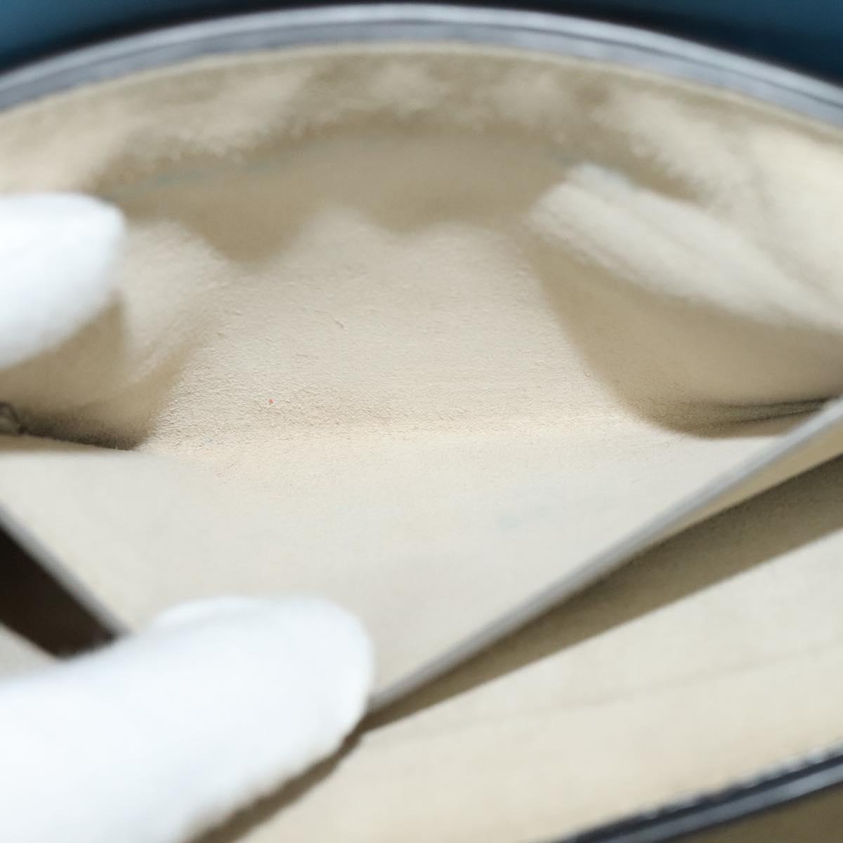 Chloe Fay Shoulder Bag Suede Leather Turquoise Blue Auth sw535