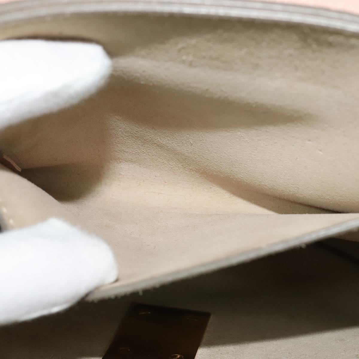 Chloe Chain Drew Shoulder Bag Leather Pink Gold Auth sw539