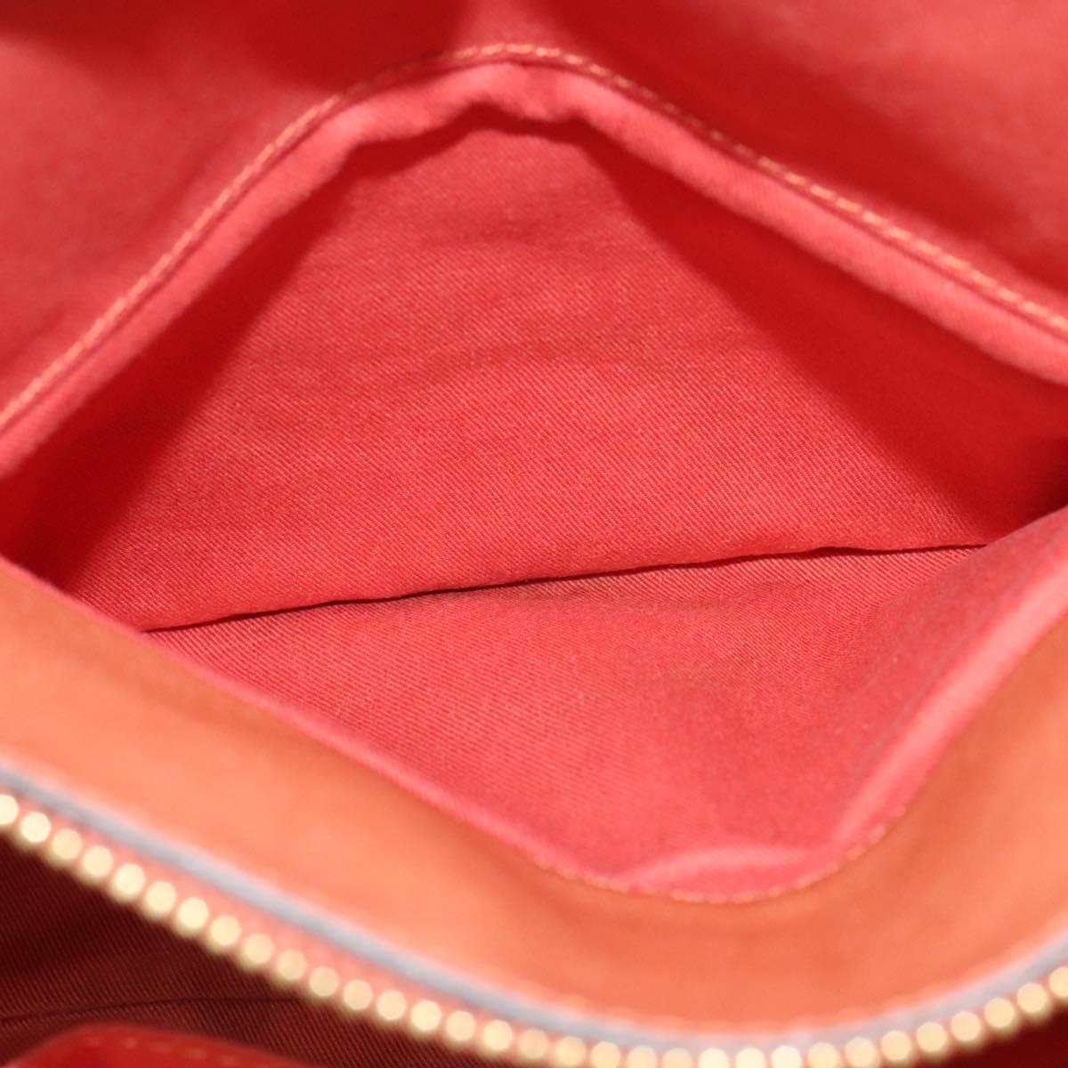 Chloe Angie Hand Bag Leather 2way Pink Gold Auth sw569