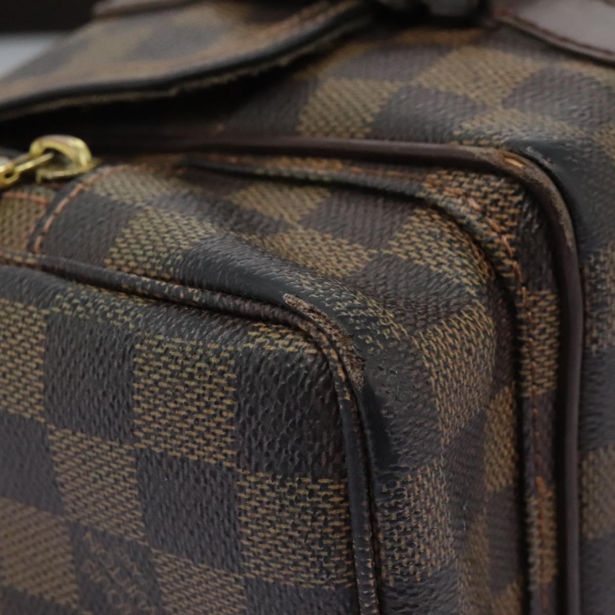 LOUIS VUITTON Damier Ebene Reporter Melville Shoulder Bag N51126 LV Auth sw611