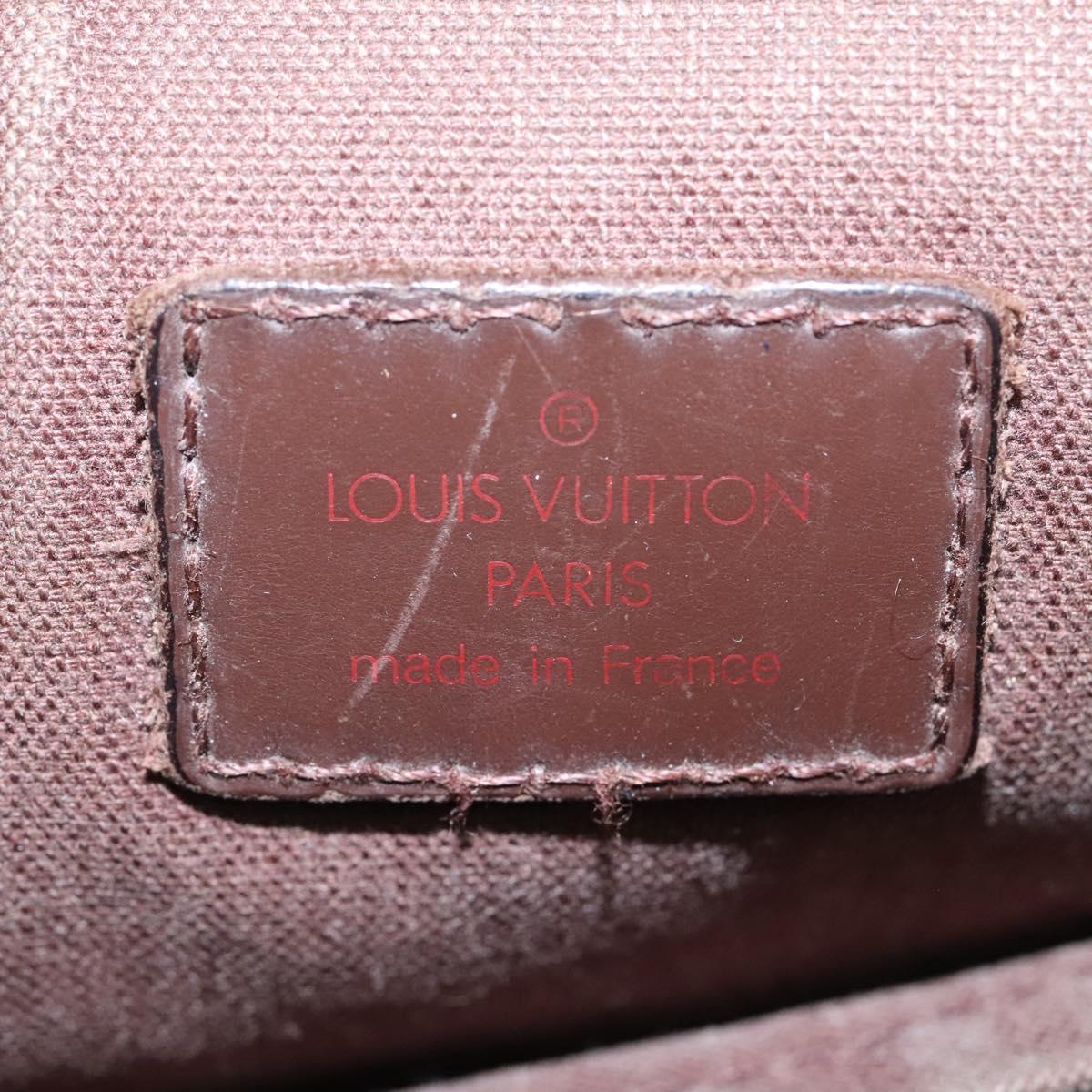 LOUIS VUITTON Damier Ebene Reporter Melville Shoulder Bag N51126 LV Auth sw611