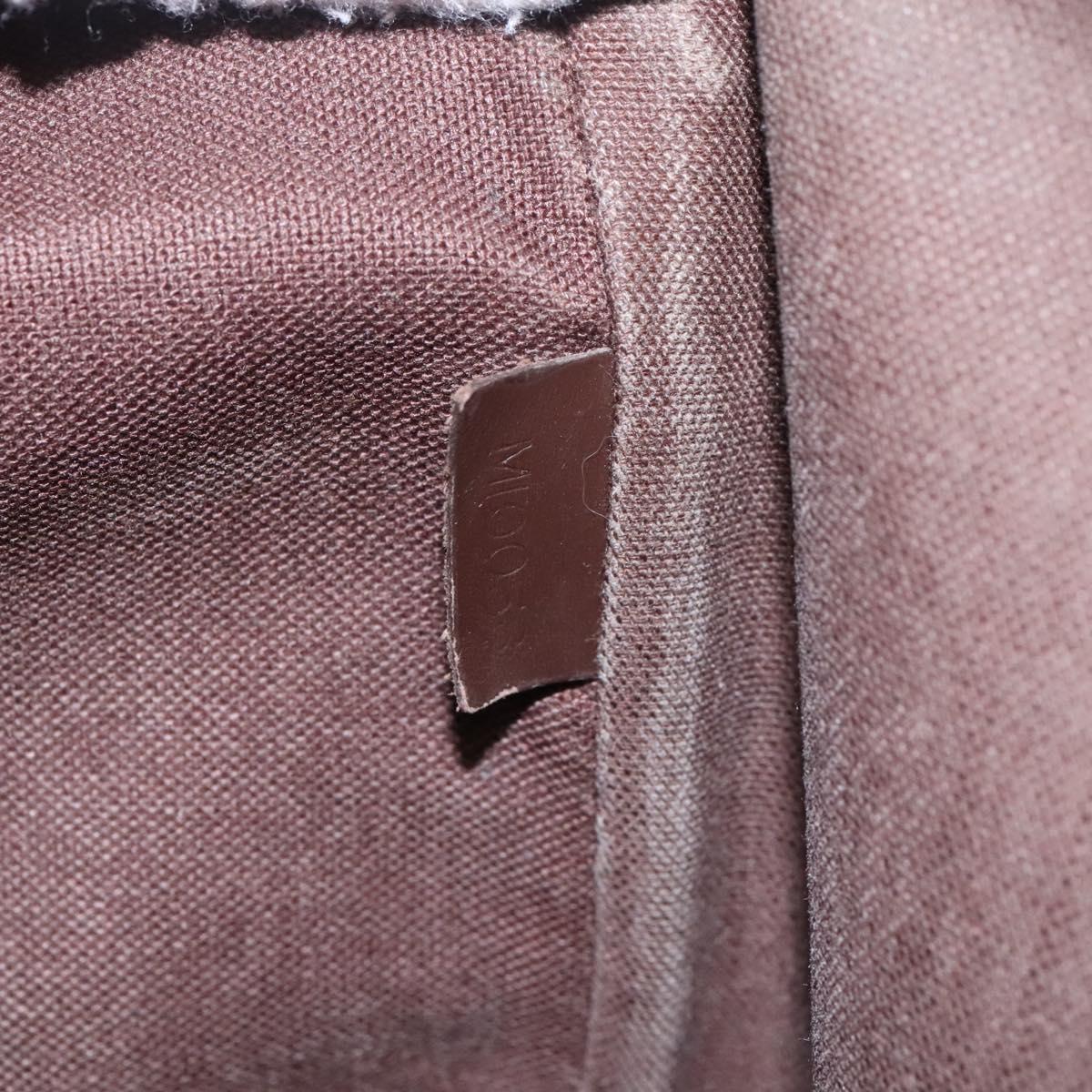 LOUIS VUITTON Damier Ebene Reporter Melville Shoulder Bag N51126 LV Auth sw611